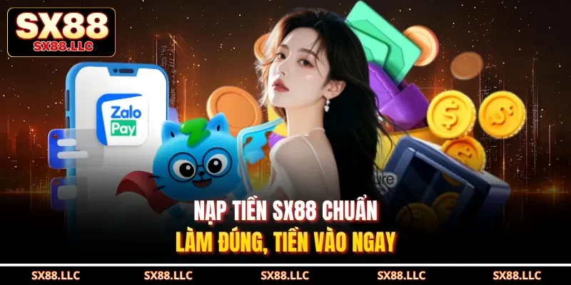 Nạp tiền SX88 chuẩn – Làm đúng, tiền vào ngay