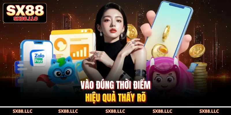 Vào đúng thời điểm, hiệu quả thấy rõ
